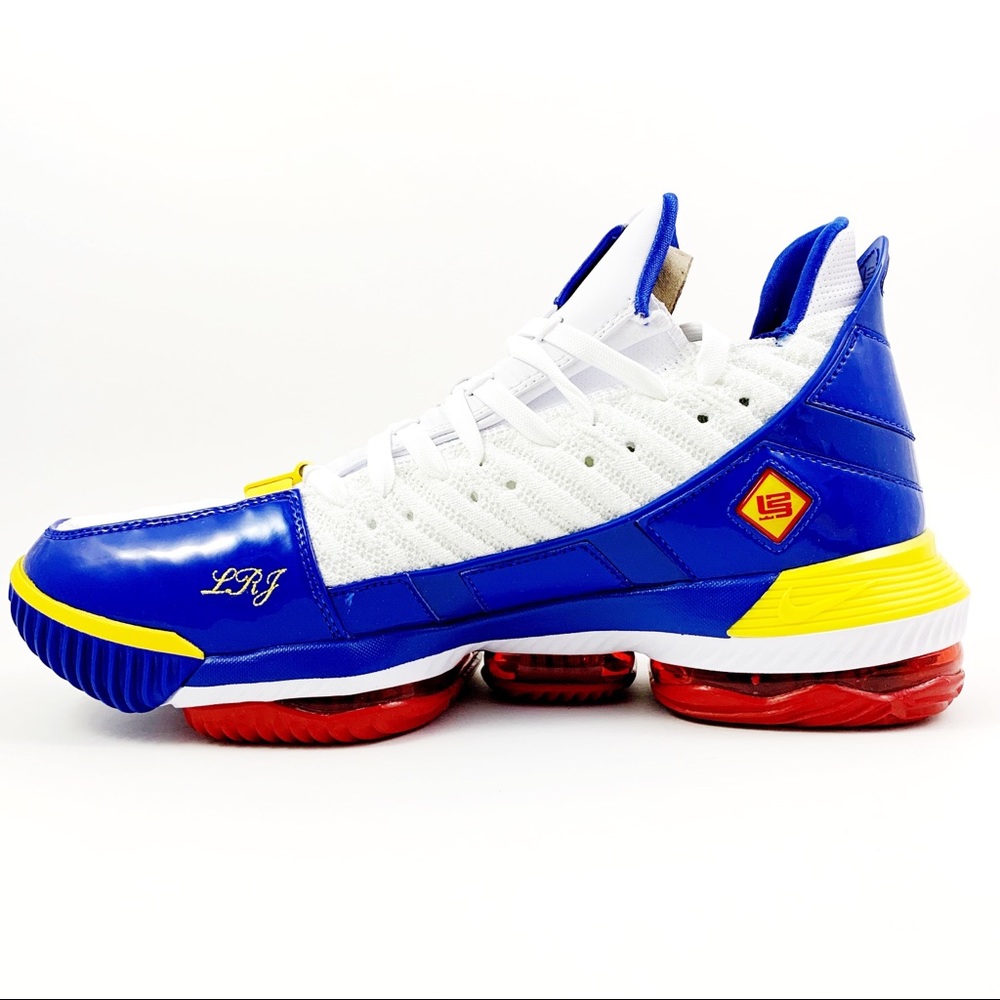 Nike LeBron James XVI 16 Superbron Basketball Sneakers Shoes Christmas Mens 10 - Picture 5 of 8